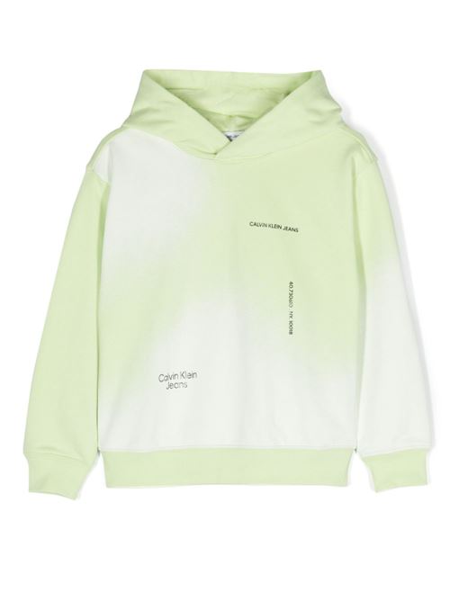Felpa bambino con cappuccio Calvin Klein Kids | IU0IU005490H7